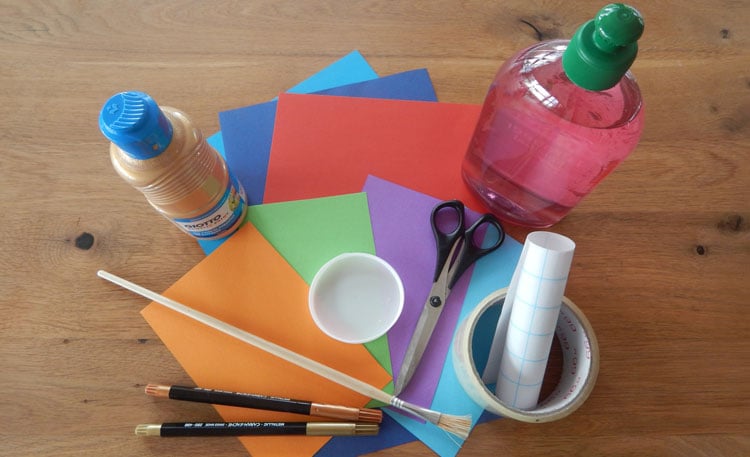 Bastelmaterial für DIY-Rubbellose
