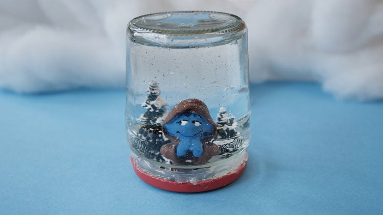 Schneekugel basteln