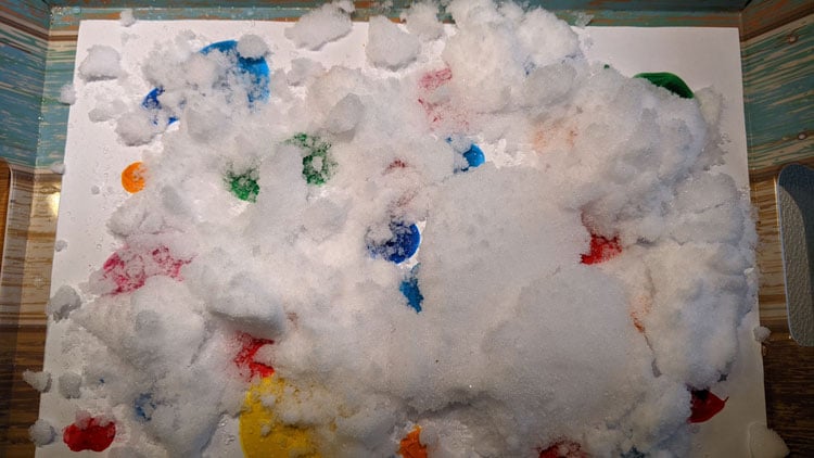 Vorbereitung Schneemalen