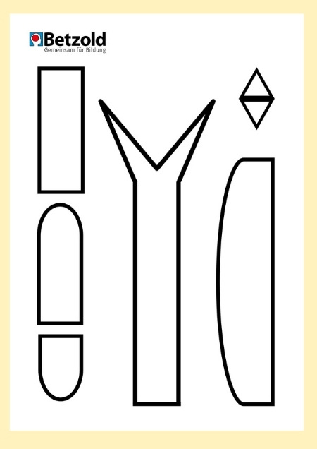 Vorlage: Tonpapier-Schwalbe