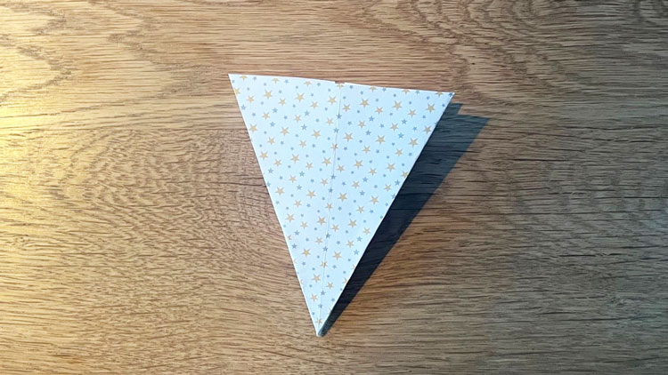 Bastelschritt Origami-Teelichthalter
