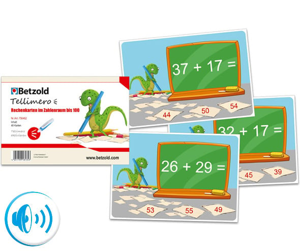 Rechenkarten im Zahlenraum bis 100
