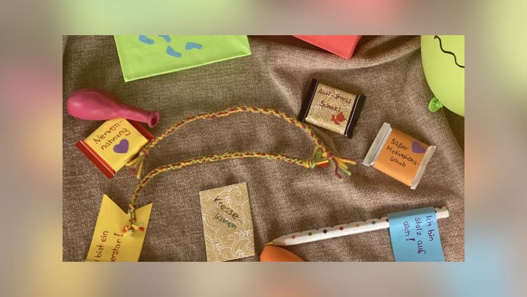 Kleines Trost-Geschenk für Schüler