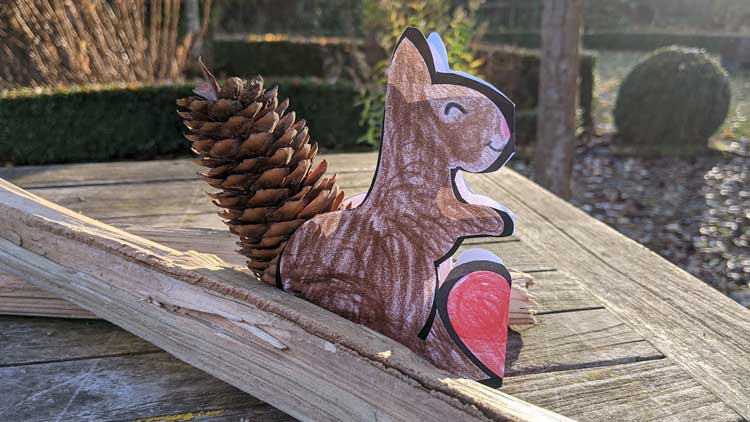 Vorlage: Eichhörnchen