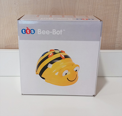 Frontansicht Bee-Bot Verpackung