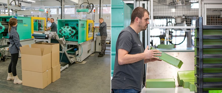 Kunststoffproduktion