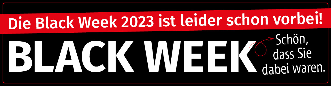 Black Week 2023: Schön, dass Sie dabei waren
