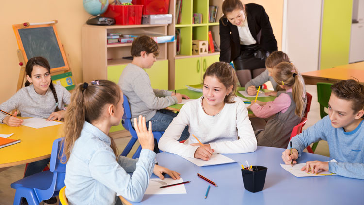 Sich lehrerin klasse aus vor zieht