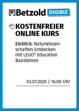 Digibiz-Kurs: LEGO® Education Naturwissenschaften