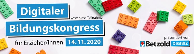 Kostenloser Digitaler Bildungskongress für Erzieherinnen und Erzieher.