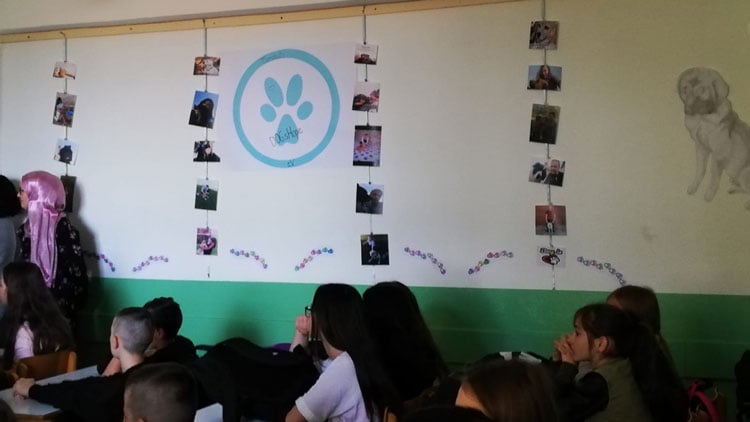 Klassenzimmer in Bosnien