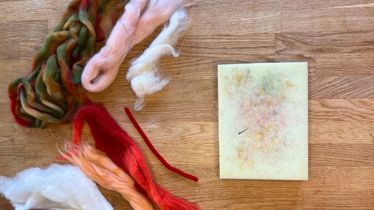 Material für Filzengel