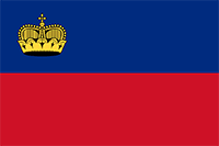 Lichtenstein Flagge