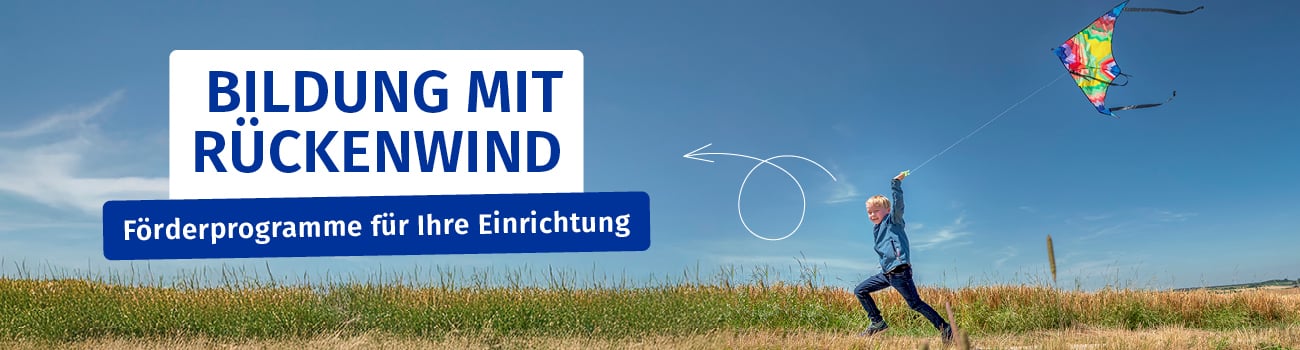 Förderprogramme für Schulen und Kindergärten