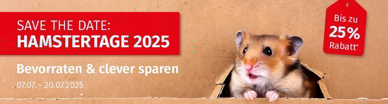 Save the Date: Hamstertage 2025 vom 07.07. bis 20.07.2025