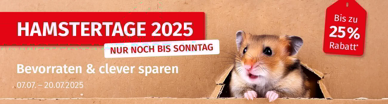 Hamstertage 2025: Nur noch bis Sonntag