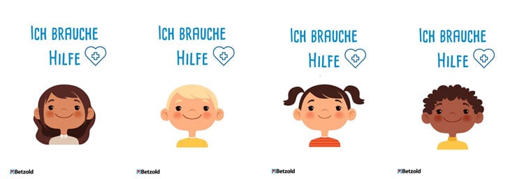 Karten für das Schüler-Helfersystem