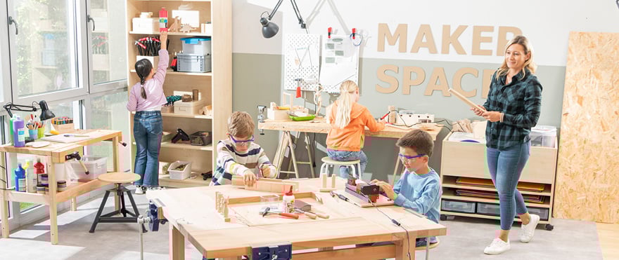 Kreativität braucht Raum: Makerspace