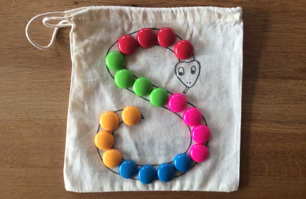 Muggelsteine in "S"-Form