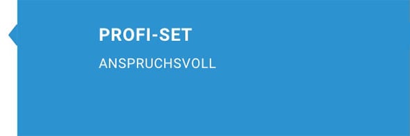 Niveaustufen Profi-Set