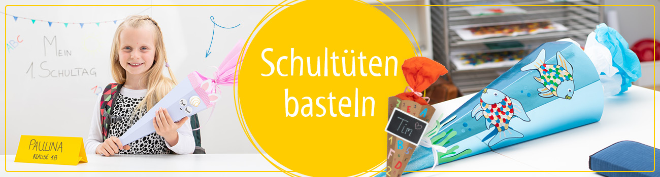 Schultüten basteln