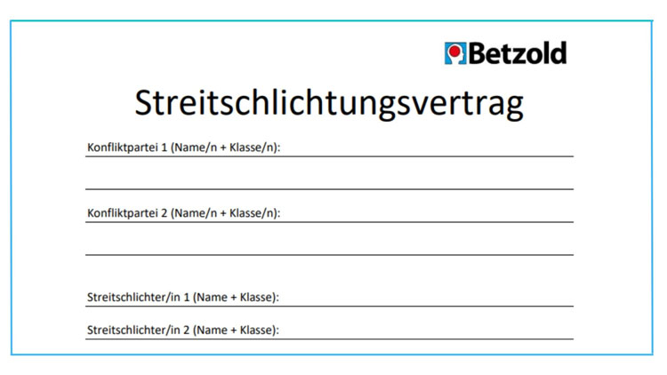 Streitschlichtungsvertrag