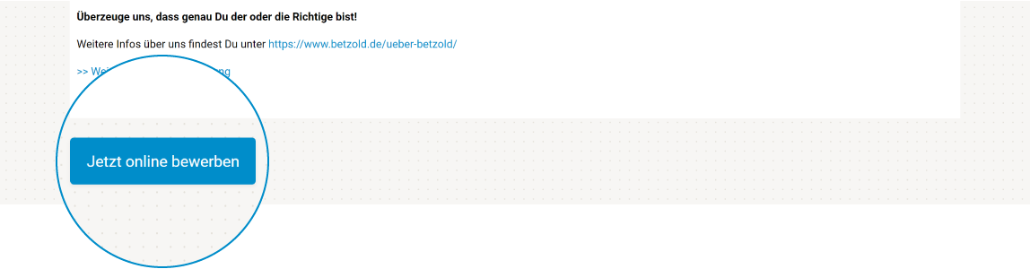 Bewerbung
