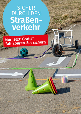 Nur jetzt: Gratis* Fahrspuren-Set sichern
